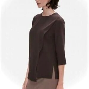 MM. Lafleur The Bourgeois Blouse 
Color Molasses Size S 
NWT